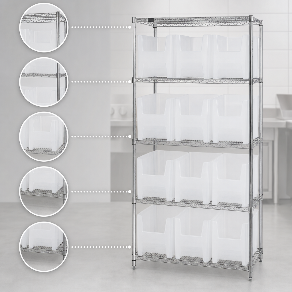 Five Shelves
