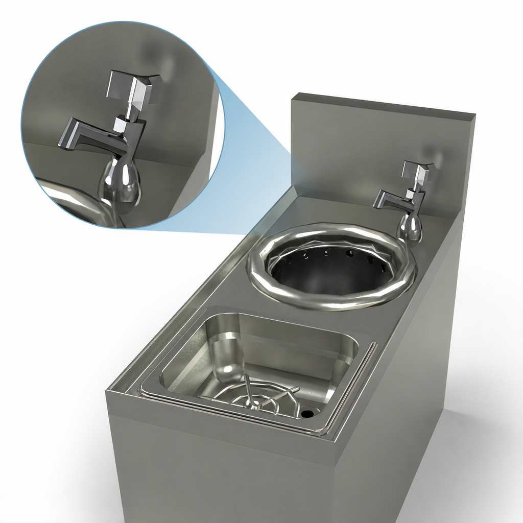 Dipper Well Faucet