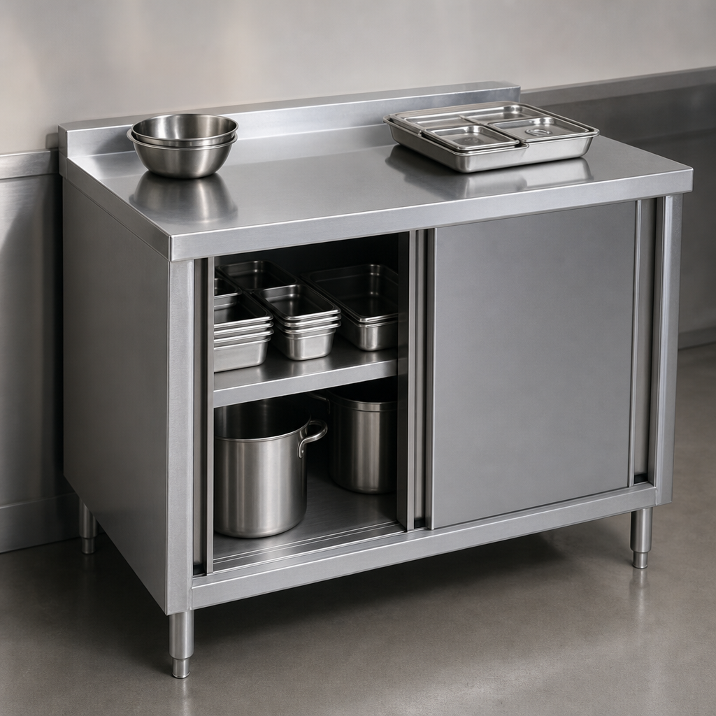 Sliding Door Cabinet Base