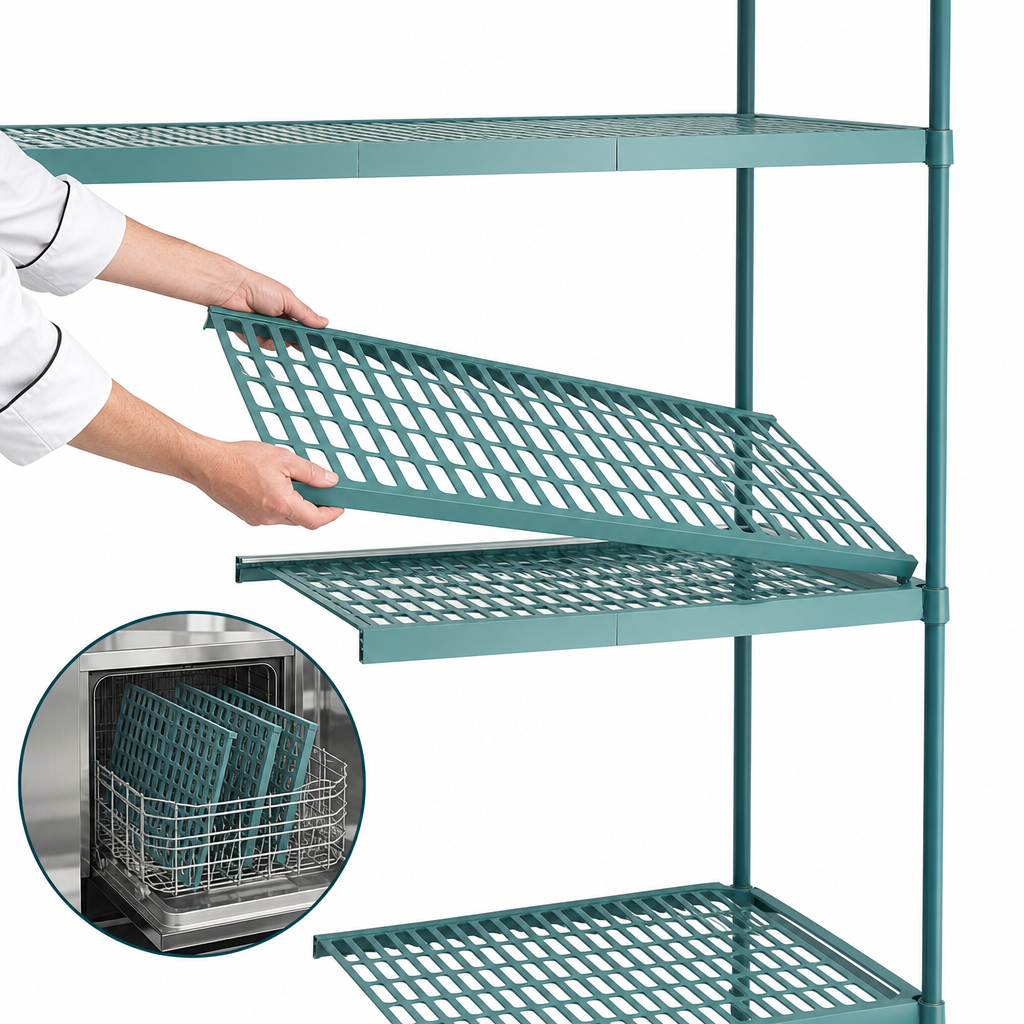 Lift-Off Polymer Shelf Mats