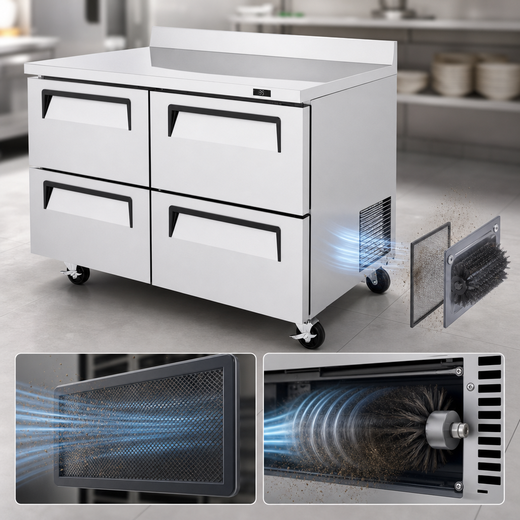 Self-Cleaning Condenser