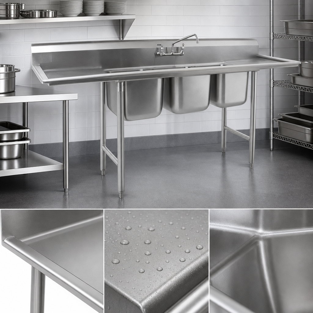 304 Stainless Steel Construction