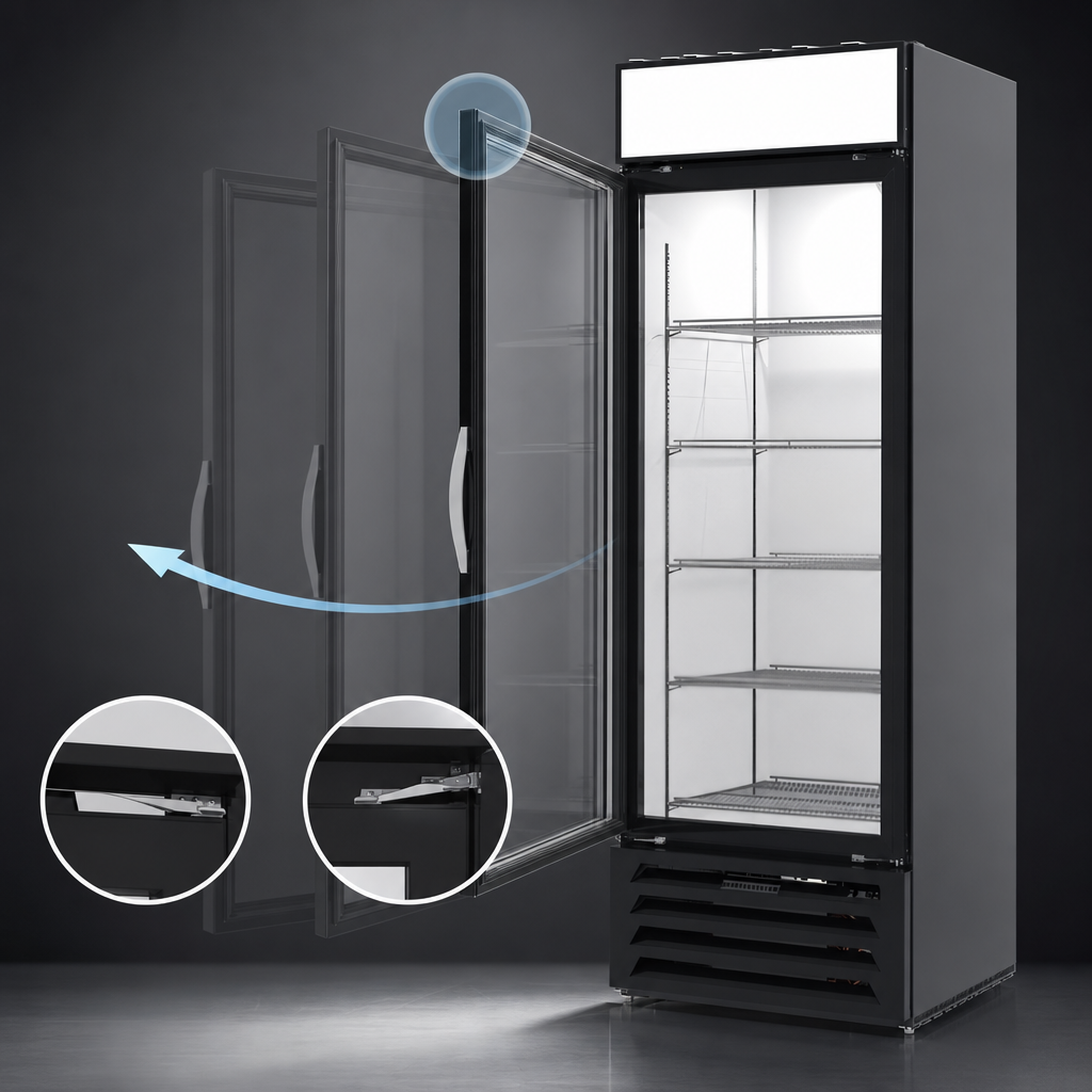 Self-Closing Door with Automatic Hold-Open