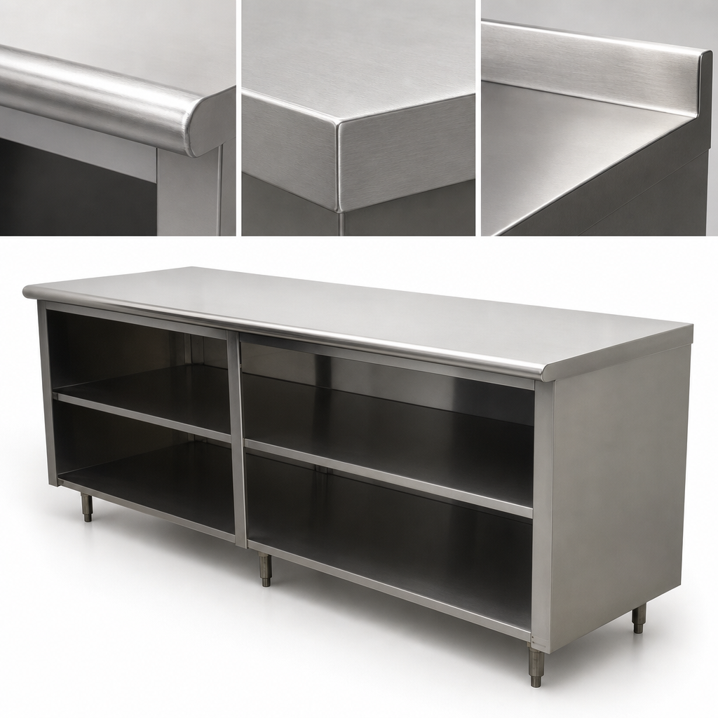 16 Gauge 304 Stainless Steel Top