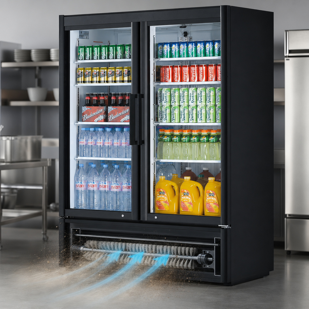 Self-Cleaning Condenser