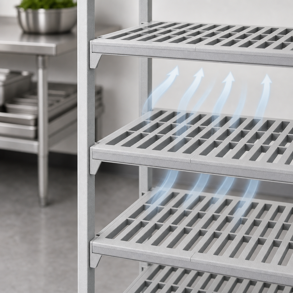 Vented Shelf Plates