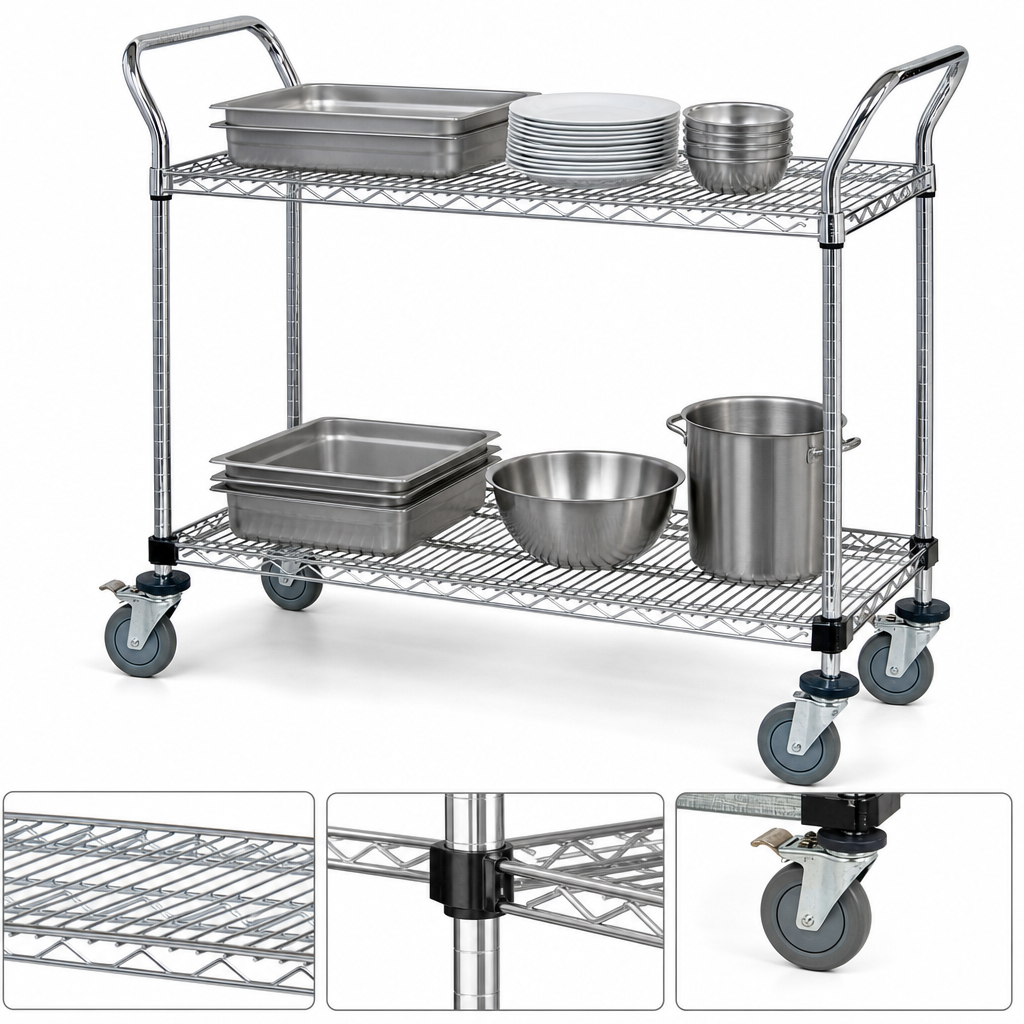 Two Wire Shelves