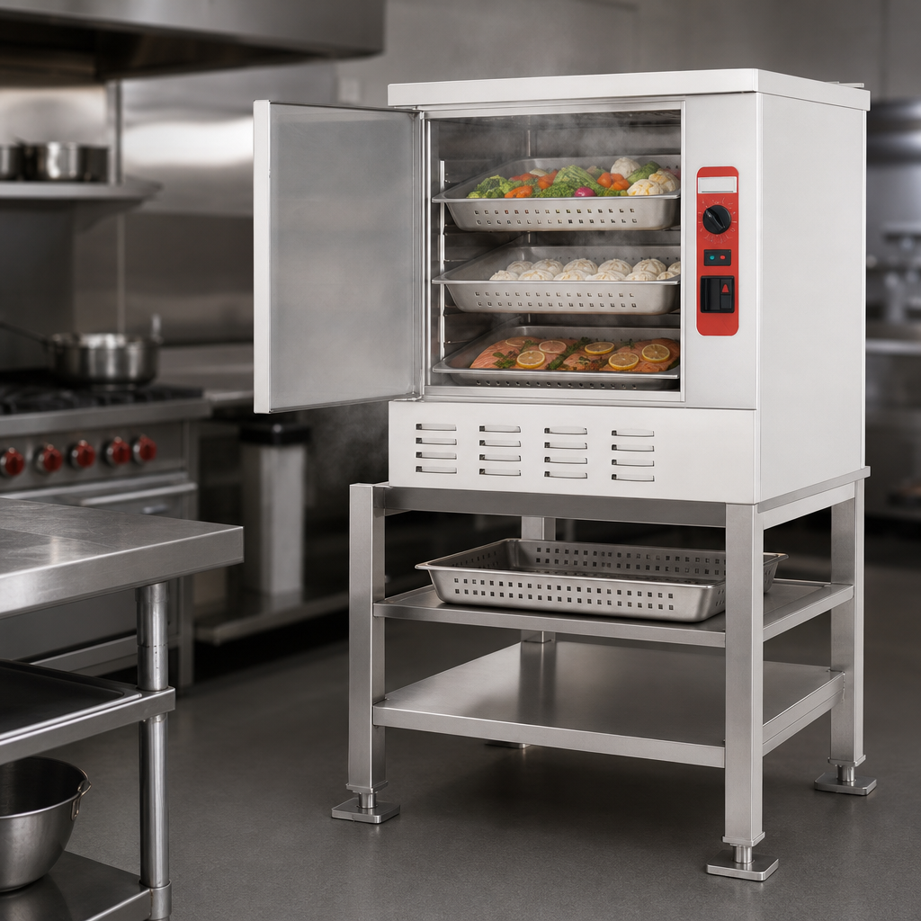High-Output Stainless Steel Steam Generator