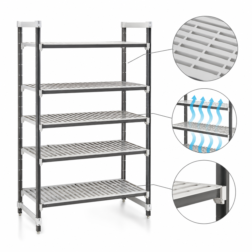 Vented Shelf Plates