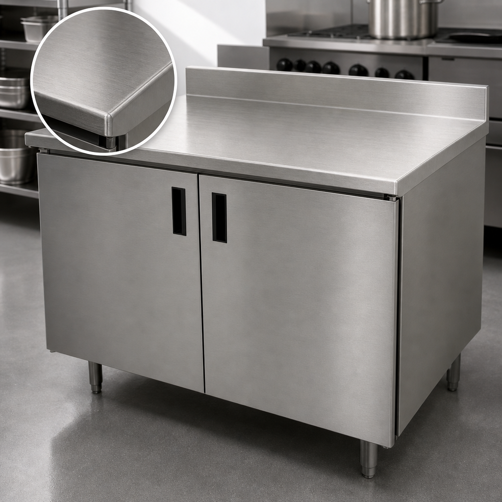 14 Gauge 304 Stainless Steel Top