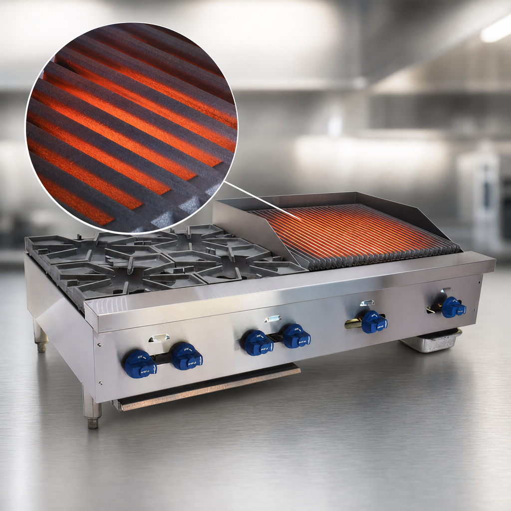Radiant Broiler Section