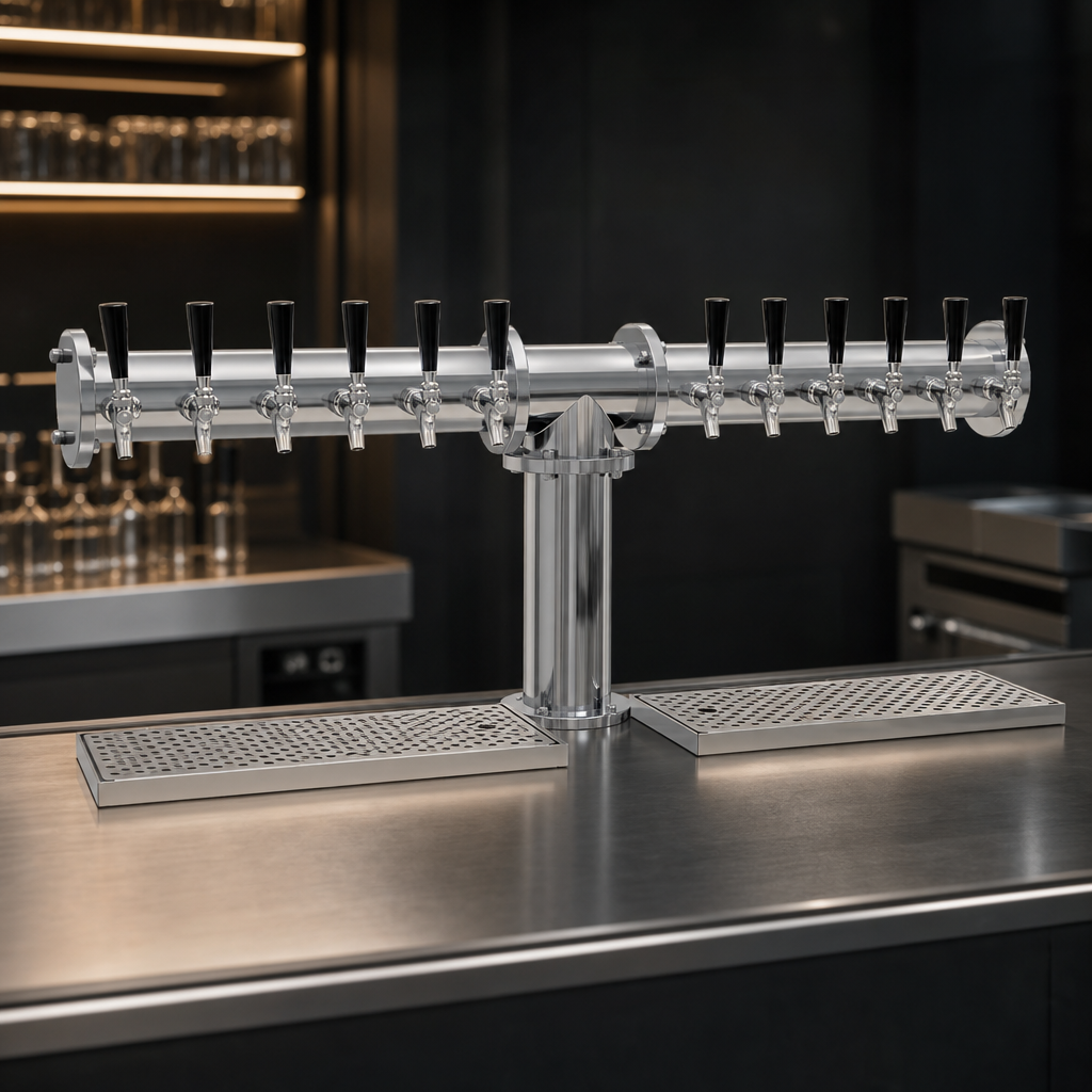 Twelve-Faucet Capacity