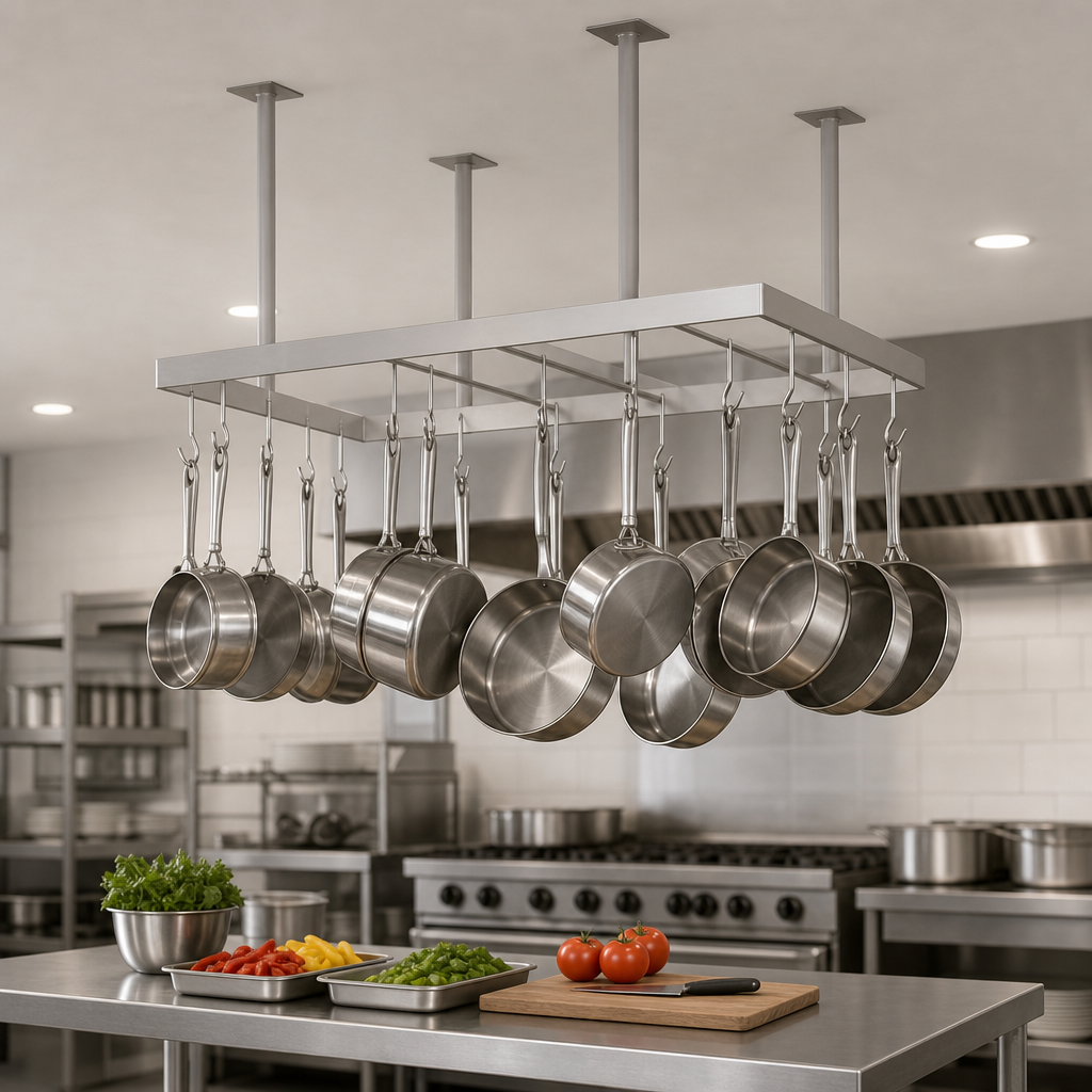 Ceiling-Mounted Square Frame