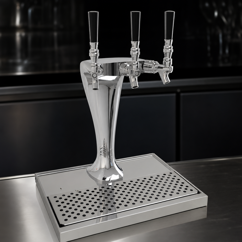 Three-Faucet Tower