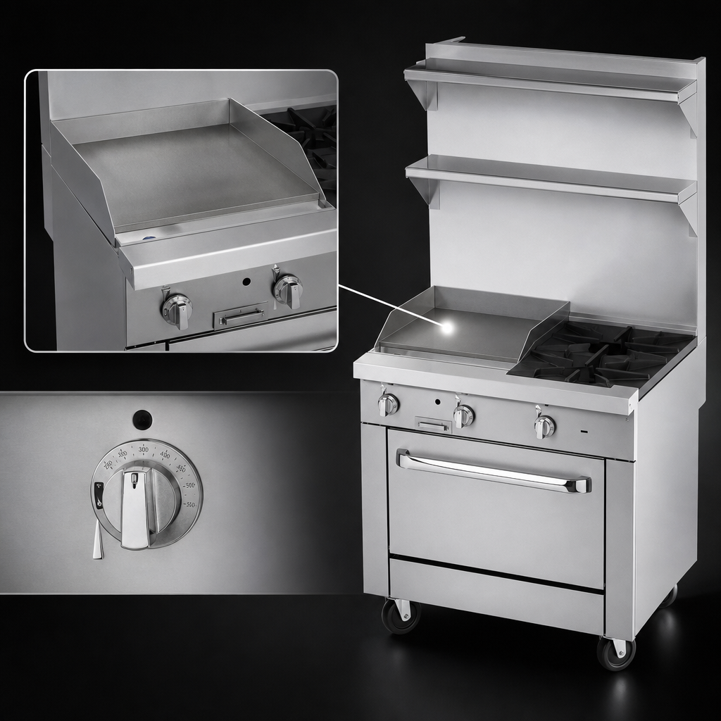 24-Inch Thermostatic Griddle