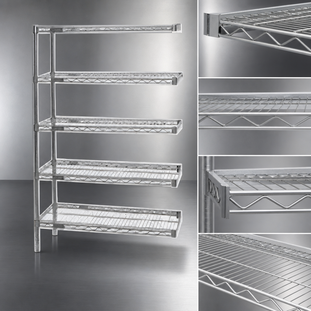 Patented QuadTruss Shelf Design
