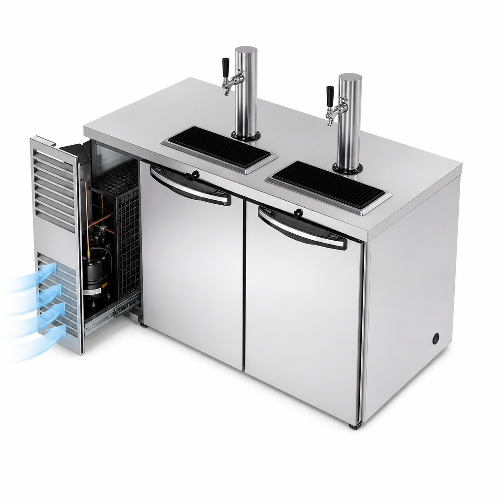 Self-Contained Left-Side Refrigeration