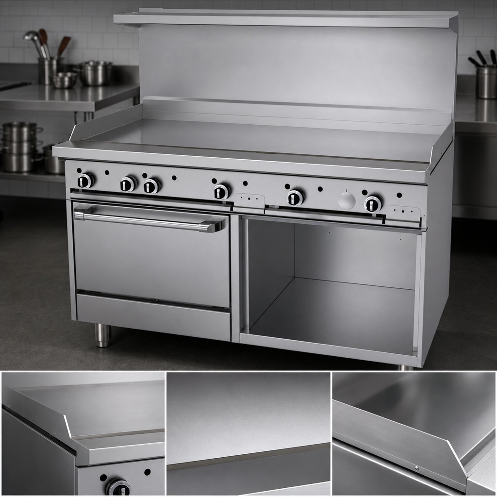 Smooth Steel Griddle Plate