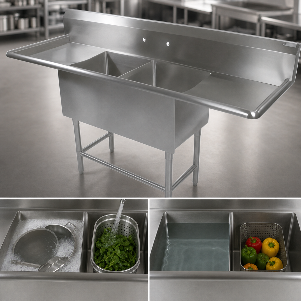 Two-Compartment Sink Design