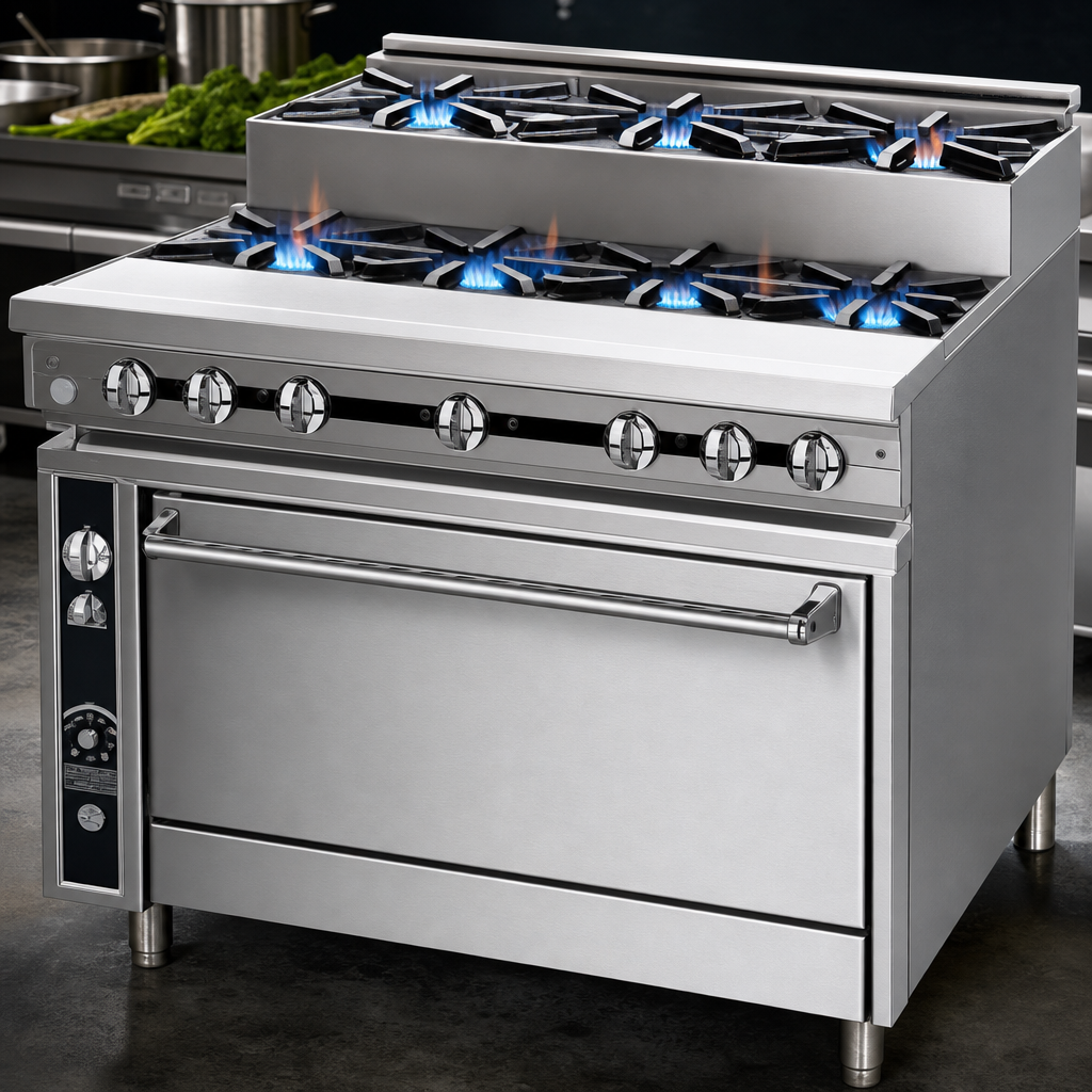 Powerful Open Burners