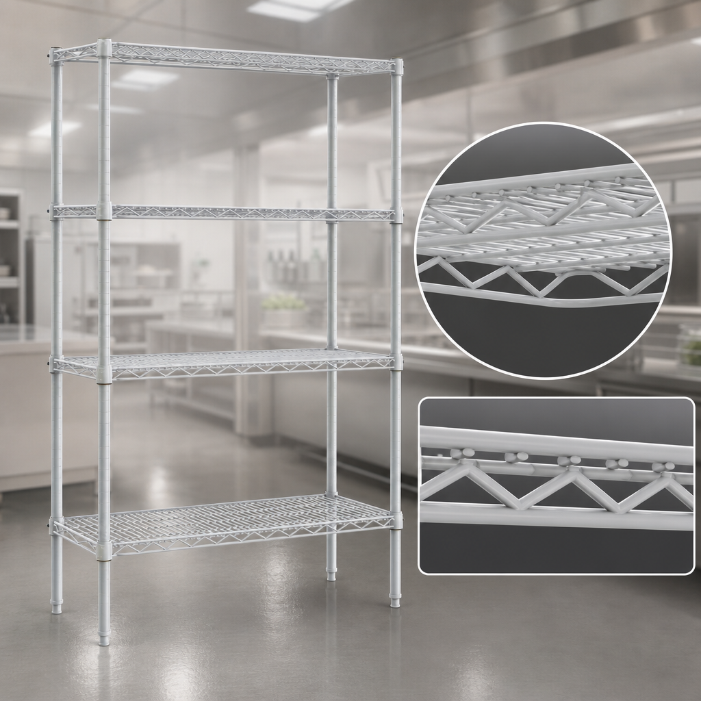 Patented QuadTruss Shelves