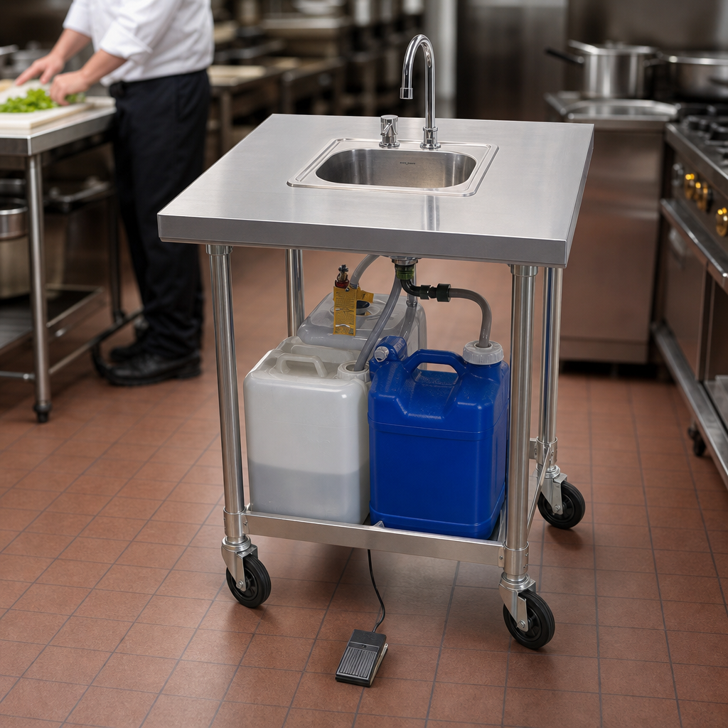 Mobile Handwash Station