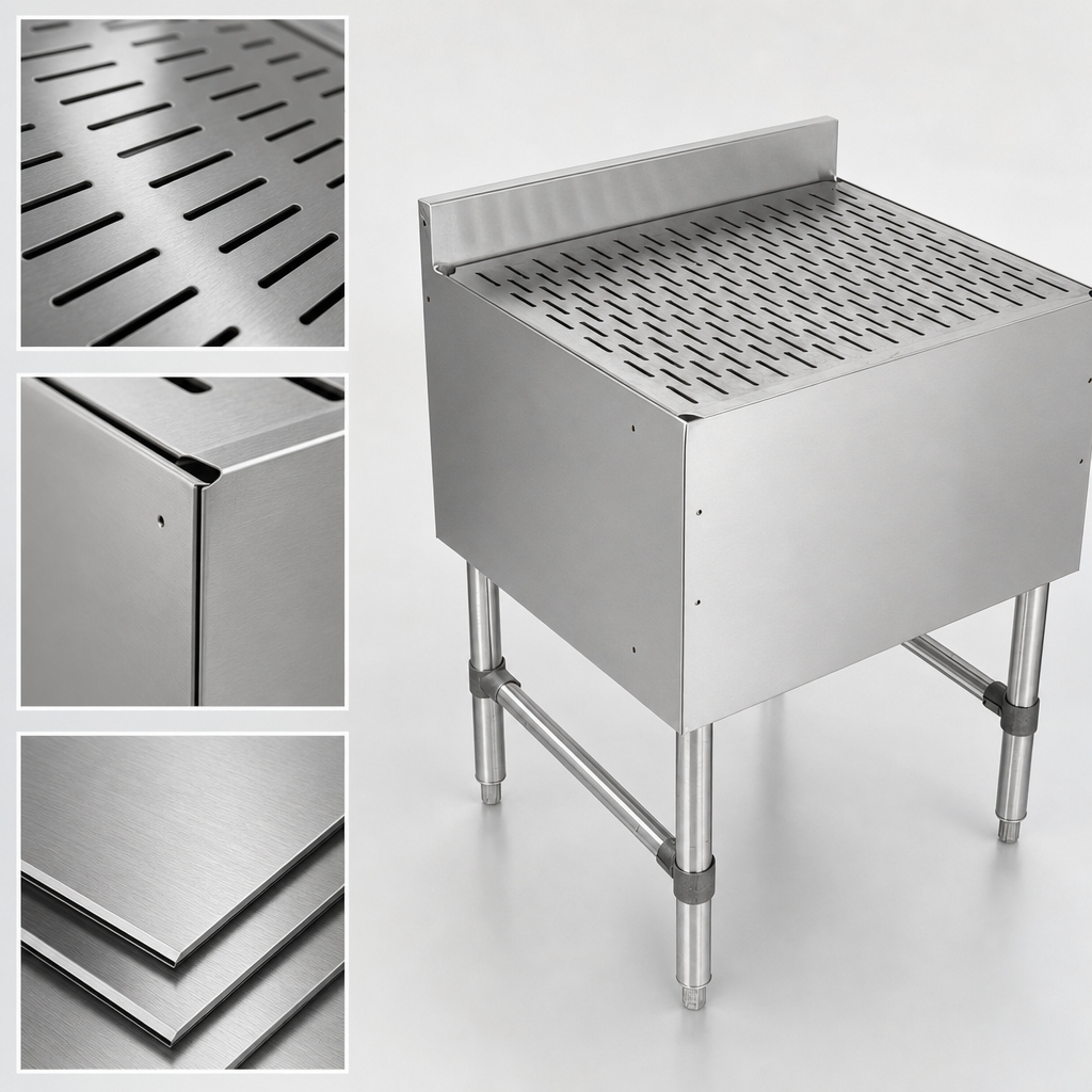 18-Gauge Stainless Steel Construction
