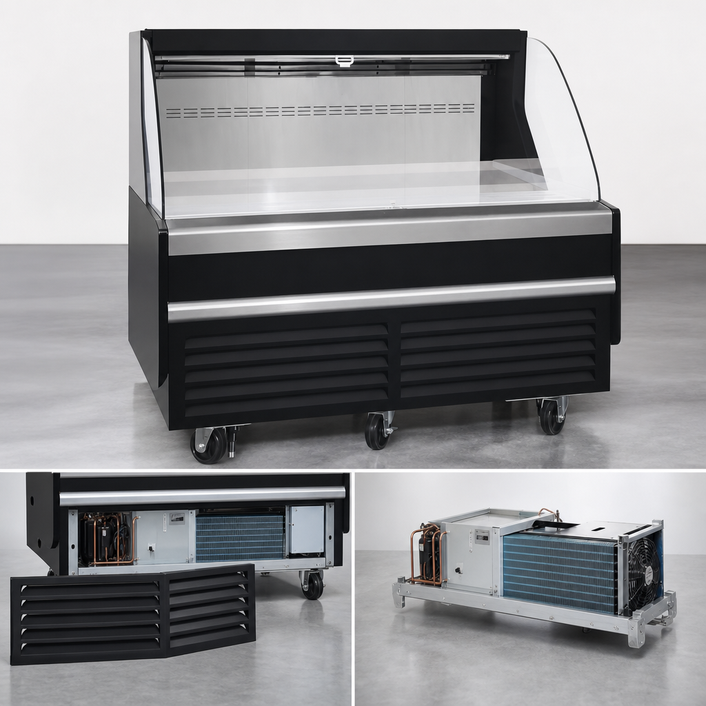 Bottom-Mounted Self-Contained Refrigeration