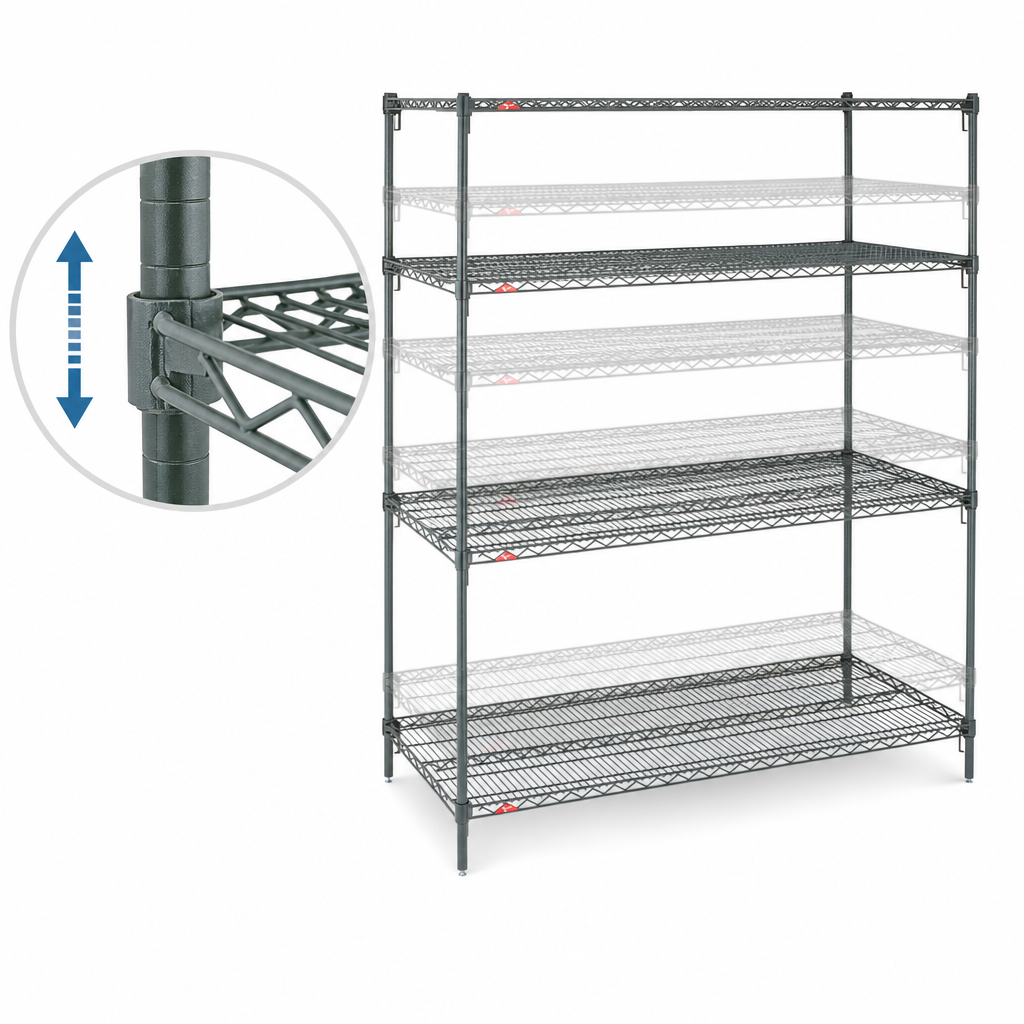 Adjustable Shelf Placement