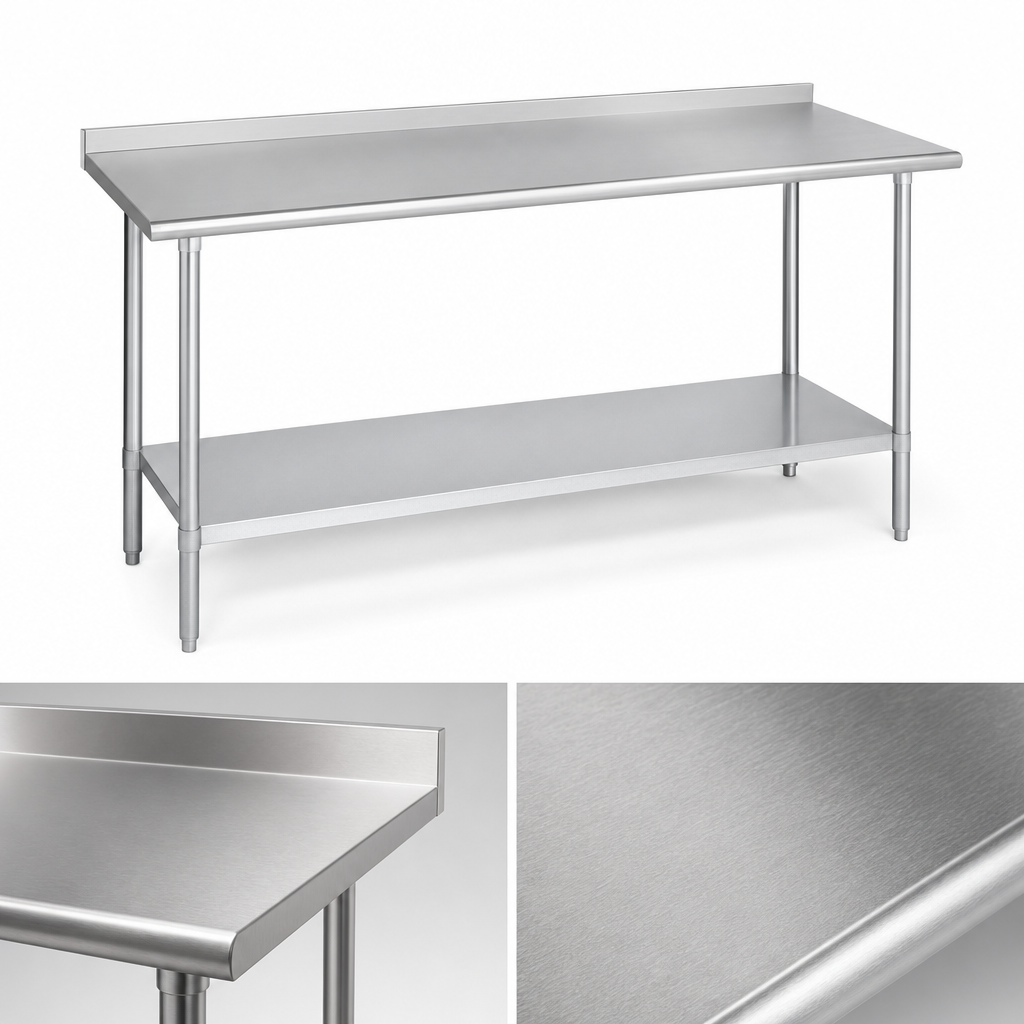 14-Gauge 300 Series Stainless Steel Top