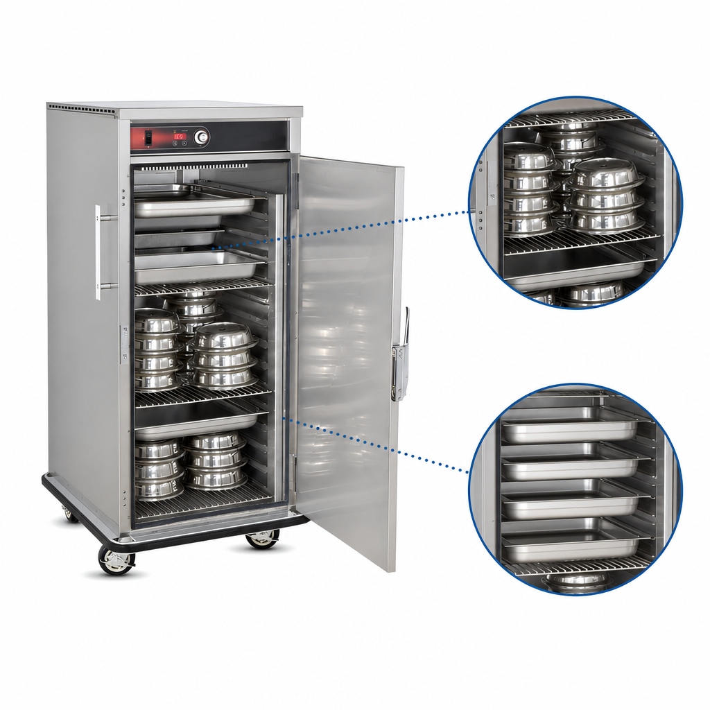 60 Covered Plate / 30 Pan Capacity