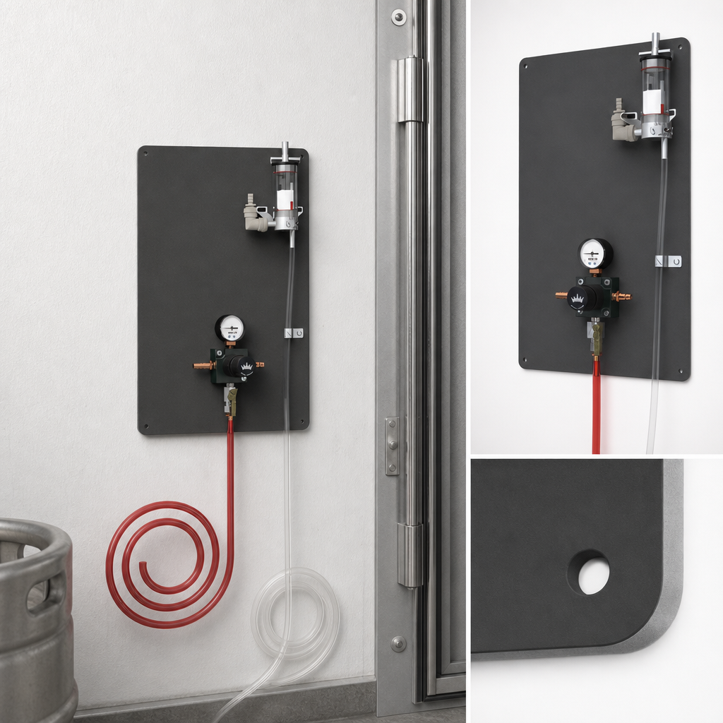 Pre-Drilled Cooler Wall Panel