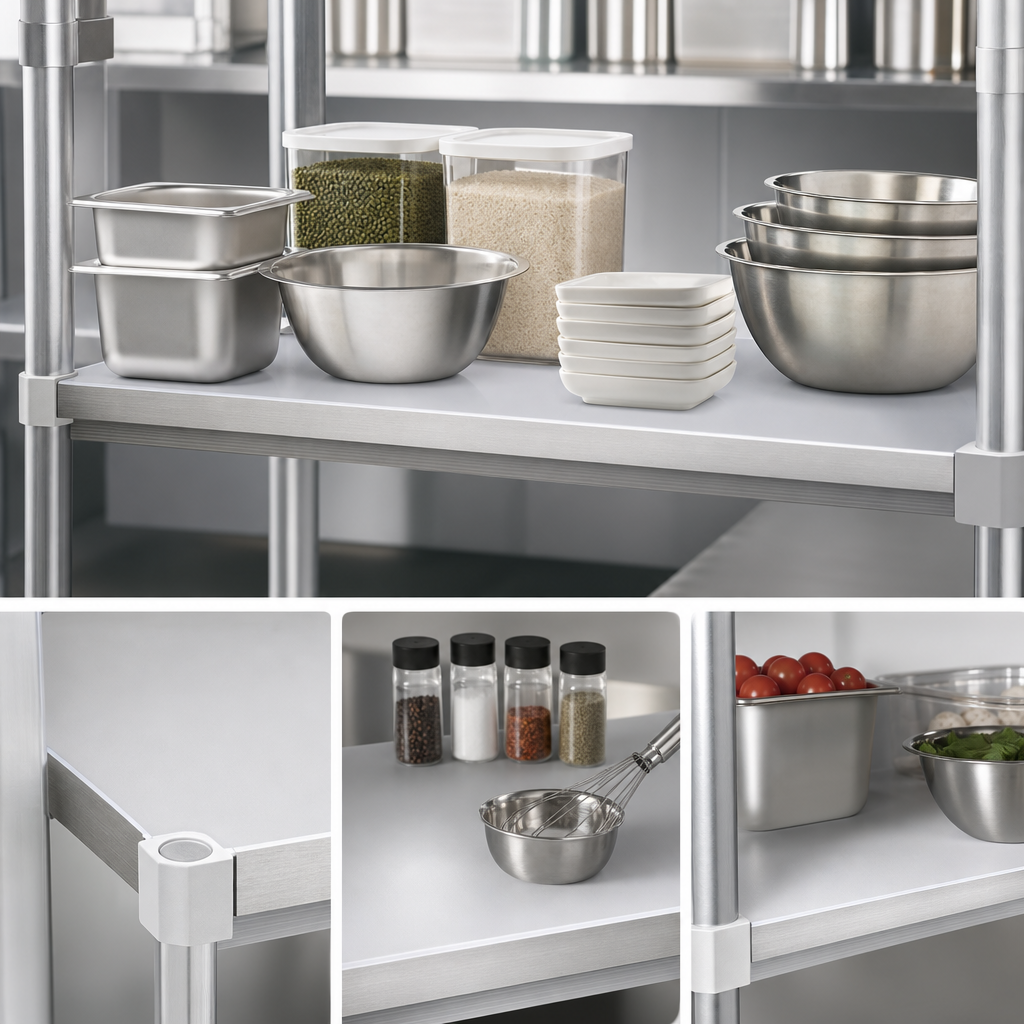 Solid Shelf Surface