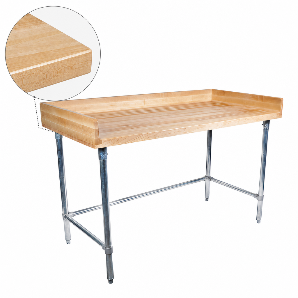 1-3/4-Inch Thick Hard Maple Top