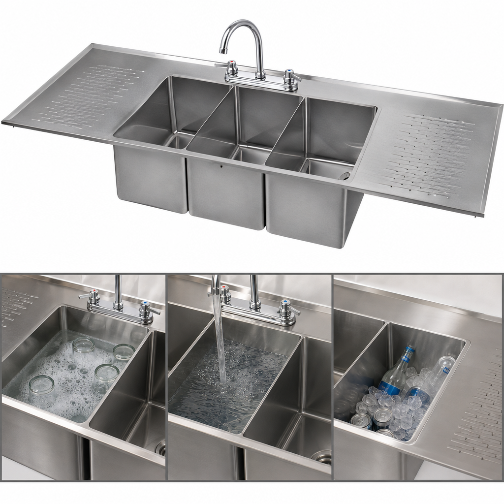 Triple Compartment Design