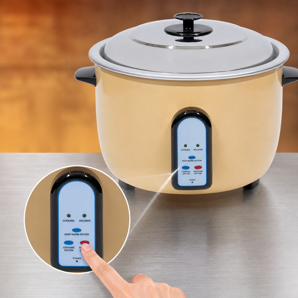 One-Touch Auto Cook/Hold