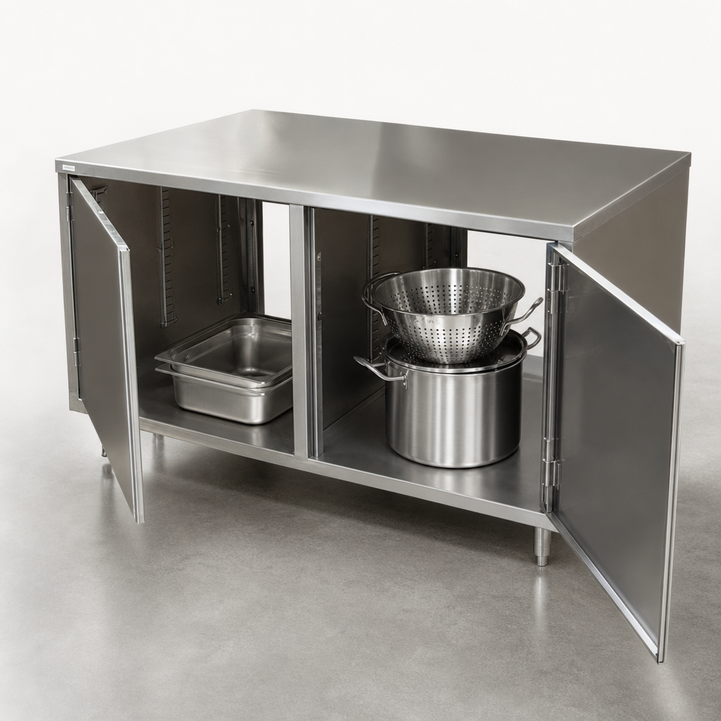 Dual-Access Cabinet Base