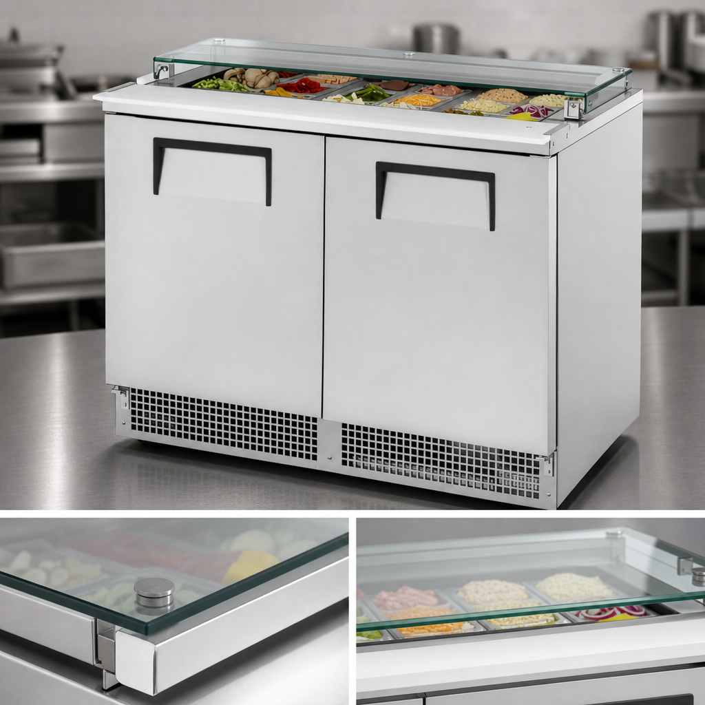 Heavy-Duty Flat Glass Lid