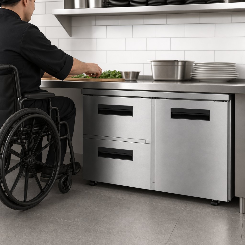 ADA-Friendly Low Profile Height