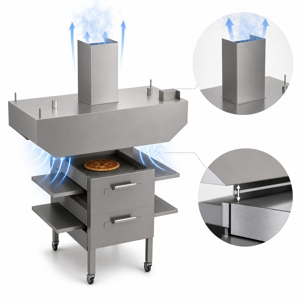 Close-Proximity Exhaust-Only Design