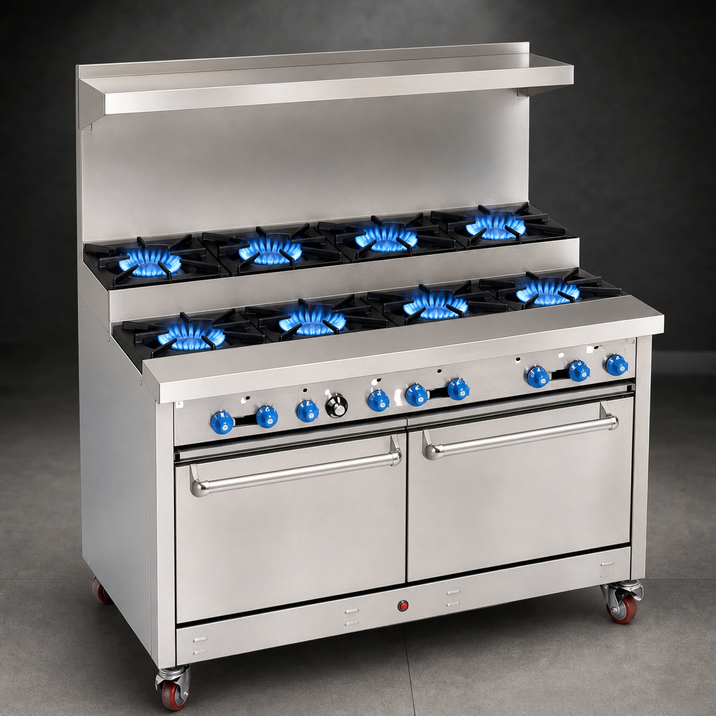 12-Step-Up Burner Cooktop