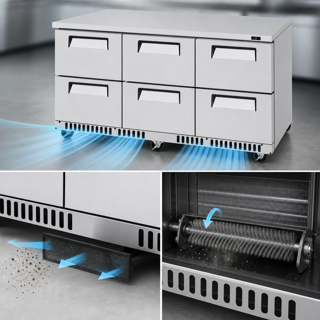 Self-Cleaning Condenser