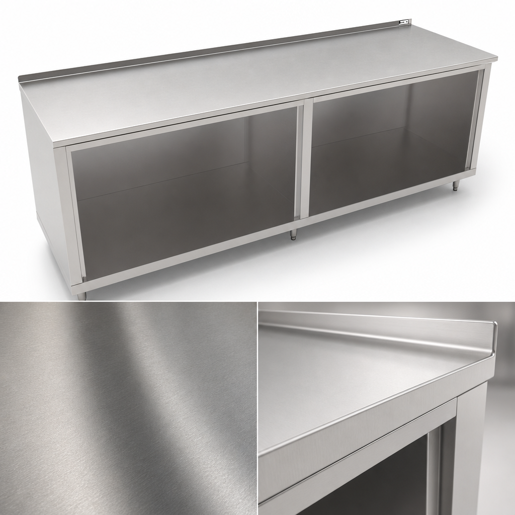 16-Gauge Type 300 Stainless Steel Top