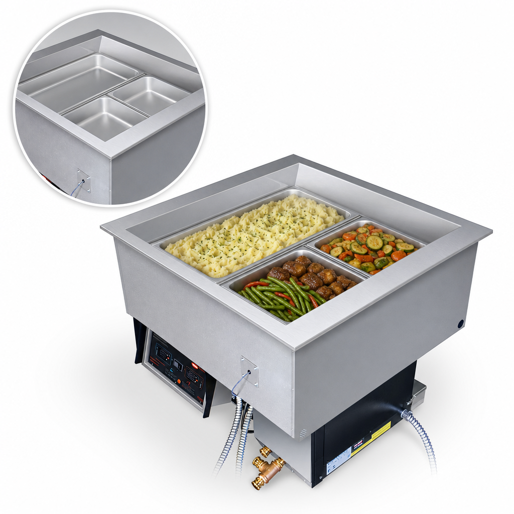 Four Full-Size Pan Capacity