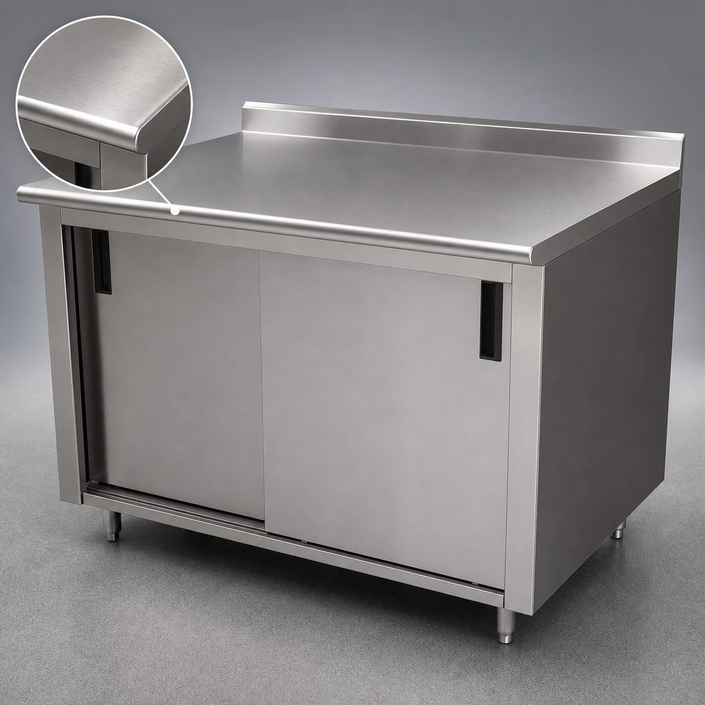 14-Gauge 304 Stainless Steel Top