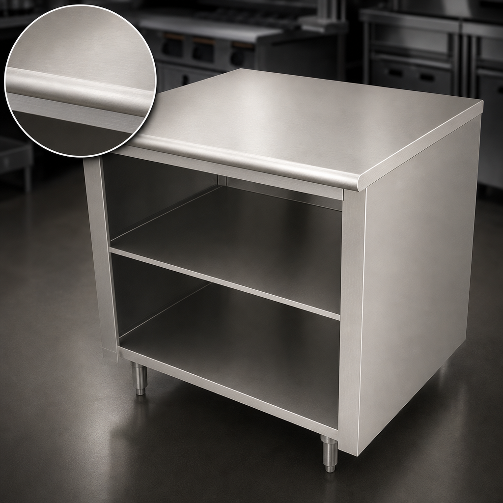 14 Gauge 304 Stainless Steel Top