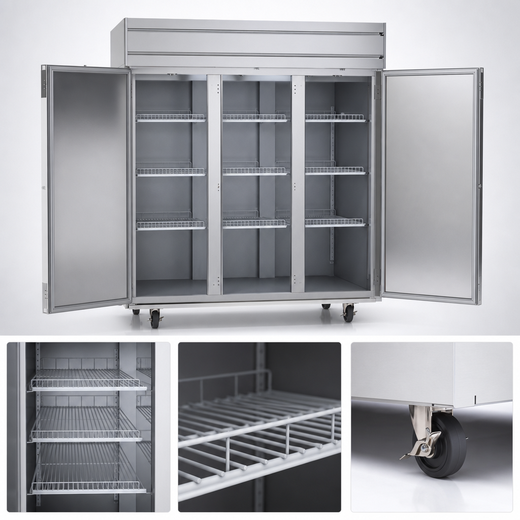 Three-Section Storage
