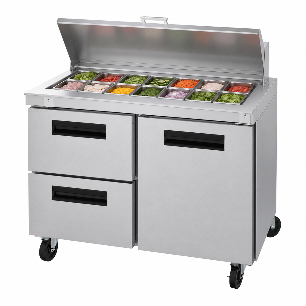 12-Pan Refrigerated Rail