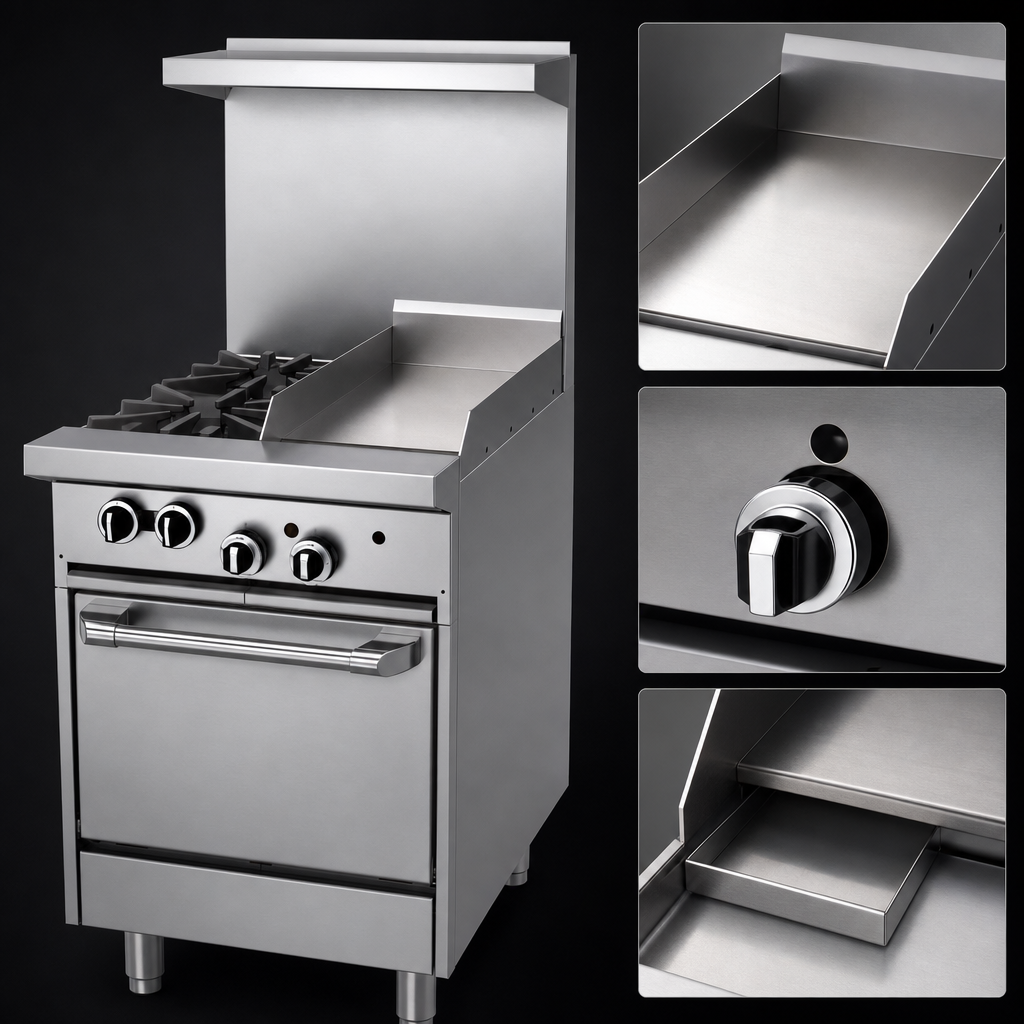 12-Inch Smooth Steel Griddle
