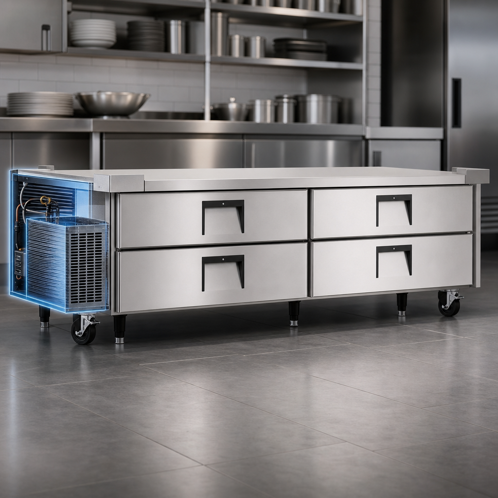 Side-Mounted, Self-Contained Refrigeration